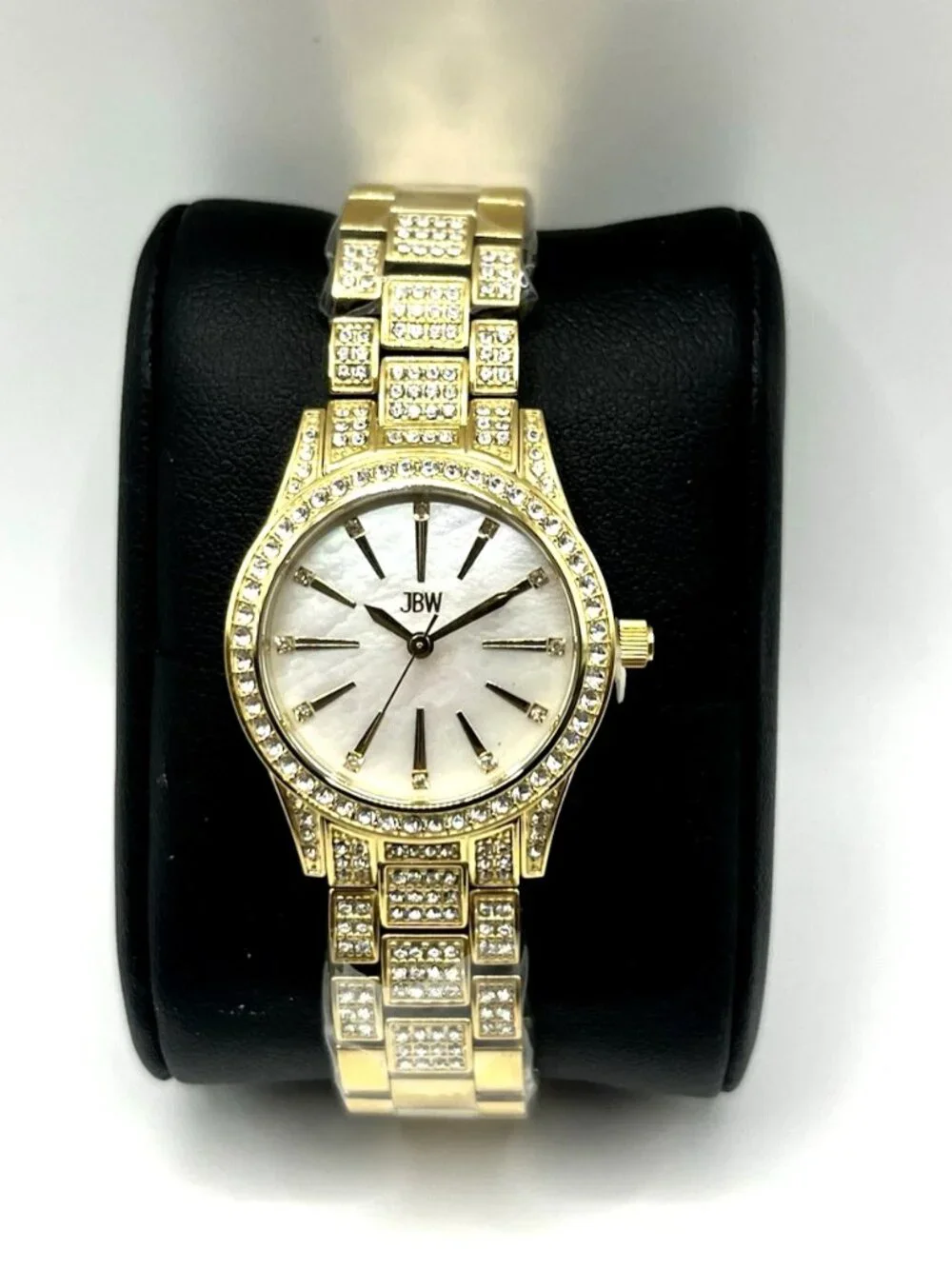 JBW Women’s Cristal Spectra Diamond Watch 18K Gold-Plated - New